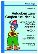 Aufgaben 1x1 der 16 - Level 1 - Variation 1 d.pdf